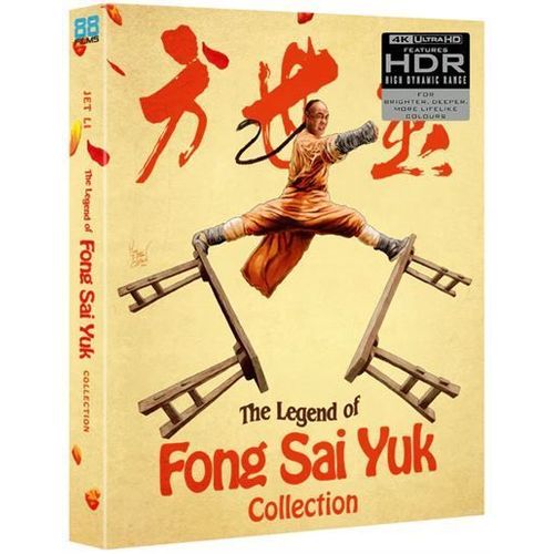 The Legend Of Fong Sai Yuk 1 & 2 Collection [Ultra Hd] Ltd Ed, Deluxe Ed, Uk - Import