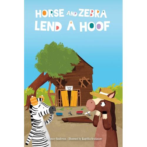 Horse And Zebra Lend A Hoof