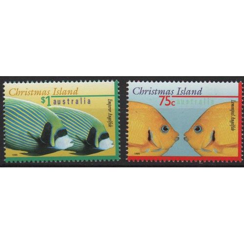 Ile Christmas ( Australie ) Timbres Poissons 1995