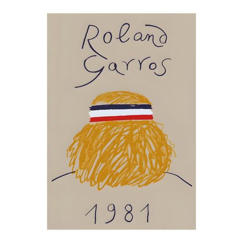 Roland Garros - Tennis 1981 - Affiche Poster