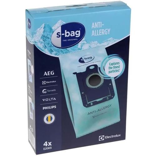 Electrolux Sacs aspirateur e206b type s-bag clinique Electrolux 900168460