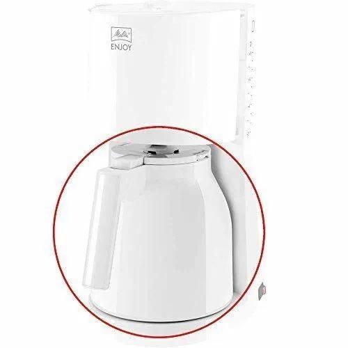 Verseuse En Plastique - Melitta - Look Basis, Selection - Blanc - Filtre - Réservoir Amovible
