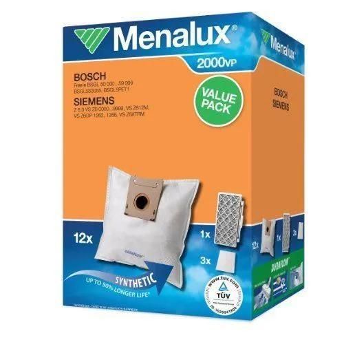 Menalux 2043399 Sac pour Aspirateur Duraflow 2000 VP - 2000VP