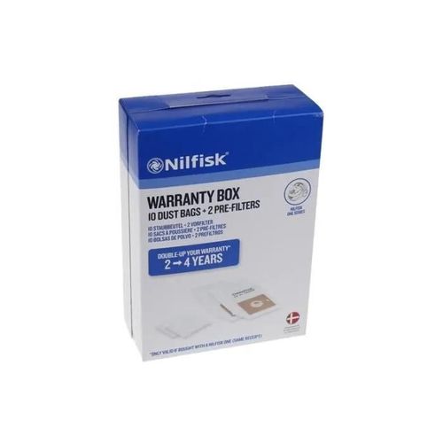 Nilfisk - sac aspirateur neo warranty box - 10pcs + 2 filtres - 42000600