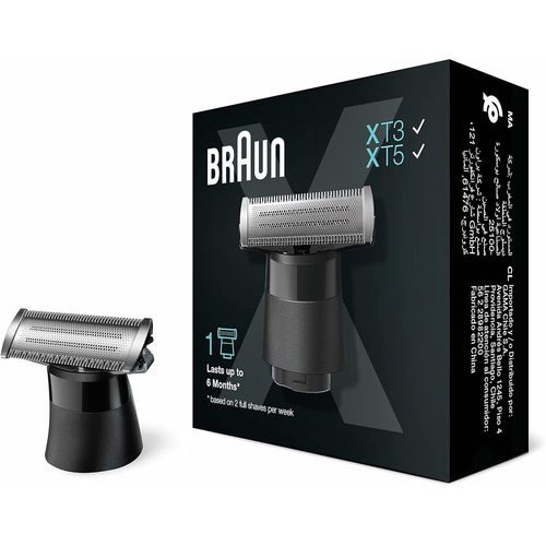 Lame de rechange Series X One,compatible avec les modèles Series X,les tondeuses à barbe et les rasoirs électriques,dure jusqu'à 6 mois,1 lame,XT10(Q125)