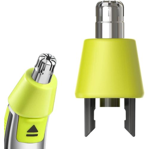 Lame Nez pour OneBlade Nez QP2520,QP2630,QP2530,QP2620,QP2734,QP4631,Pro 360,QP6651,Système Rotatif à 360°(Q221)