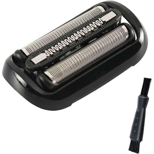 Tête de rasage compatible avec Series 5/6 53B,tête de rasoir compatible avec tondeuse de précision,accessoire de rasoir électrique avec brosse de nettoyage (noir)(Q267)