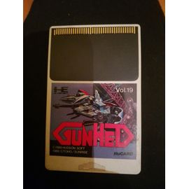 Loose Jeu Nec Pc Engine Gunhed Hucard Import Japon Ou Turbo Gt Portable