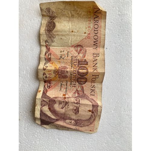 2 Billets De Banque Polonais De 100 Zloty