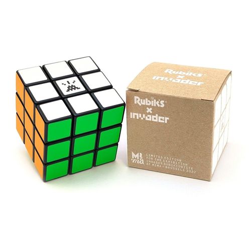 Invader Rubiks Mima Musée Bruxelles Édition Limitée