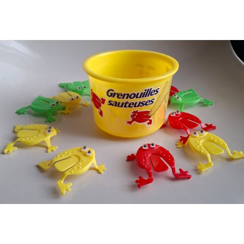 Jeu Des Grenouilles Sauteuses - 12 Grenouilles + Seau