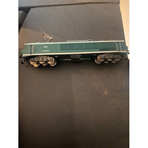 Train Miniature Cc6542 Maurienne De Marque Jouef Deux Loco Tracteurs 6 Wagons 