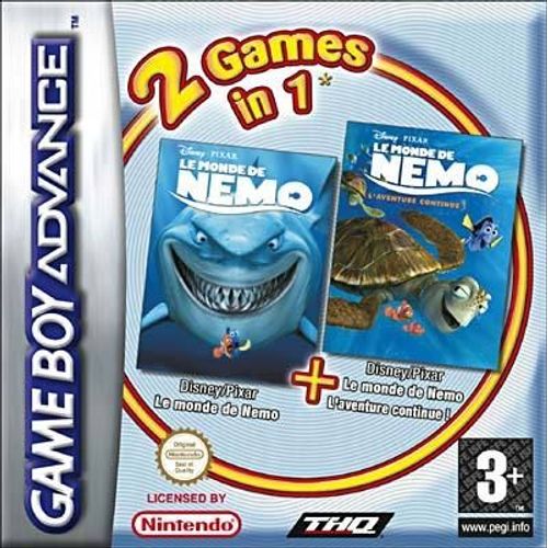 Le Monde De Nemo - Le Monde De Nemo 2 : L'aventure Continue Game Boy Advance