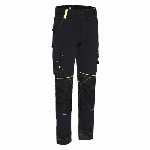 Pantalon - North Ways - Sacha Noir/Jaune Fluo 1388 T.40