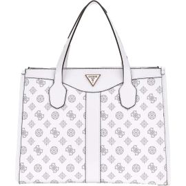 Cabas / Shopping Guess Silvana 2 Comp Tote White Logo PM866522