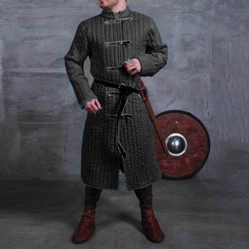 Veste De Jeu Médiévale Vintage Pour Hommes,Costume D'halloween Steampunk,Uniforme Sans Ceinture