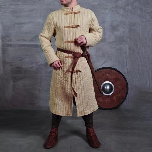 Veste De Jeu Médiévale Vintage Pour Hommes,Costume D'halloween Steampunk,Uniforme Sans Ceinture