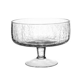Coupe Sur Pied Craquelé Noa 17x24 Cm