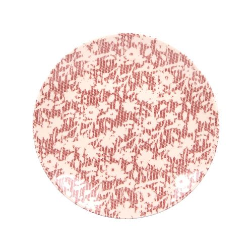Assiette Plate Léa Rouge 27 Cm (Lot De 6)
