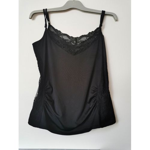 Débardeur Pour Femme Noir Avec Dentelle Breal