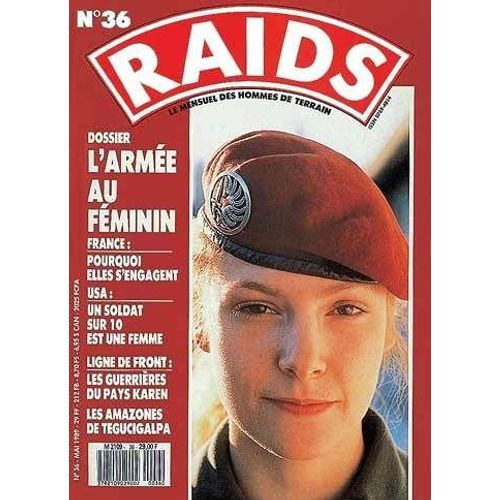 Raids  N° 36 : Dossier : L'armée Au Féminin