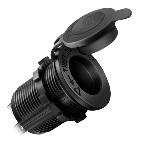Prise Allume-Cigare Étanche 12v,Pour Voiture,Bateau,Moto,Tracteur,Prise De Courant,Accessoires De Voiture - Type No Light