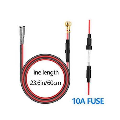 Prise Allume-Cigare Étanche 12v,Pour Voiture,Bateau,Moto,Tracteur,Prise De Courant,Accessoires De Voiture - Type Only Cable