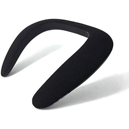 Enceinte Epaule Pour Samsung Galaxy A21S Smartphone Musique Sans Fil Cou Bluetooth (Noir) [Q691]