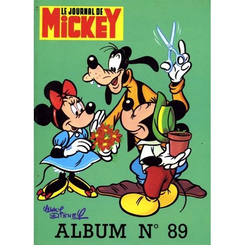Le Journal De Mickey Album  N° 89 : Album N° 89