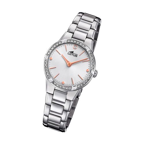 Lotus Montre Pour Femme Mode L18454/1 Bracelet En Acier Inoxydable Montre Bliss Argent Ul18454/1
