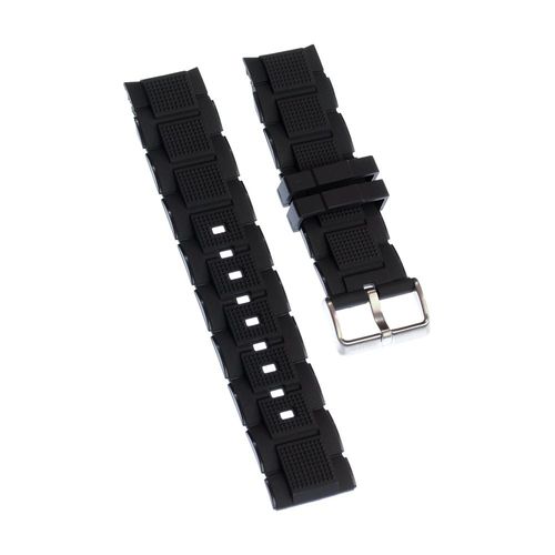 Bracelet De Montre Homme Calypso 22mm Bracelet Pu Noir Pour Calypso K5577 Uka5577/S