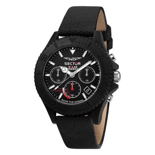 Montre Homme Sector Chrono Bracelet Acier Inoxydable Noir Use71739002