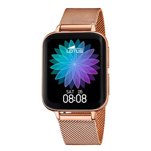 Montre Femme Lotus Acier Inoxydable Silicone Or Rose Montre-Bracelet Multifonction Ul50033/1