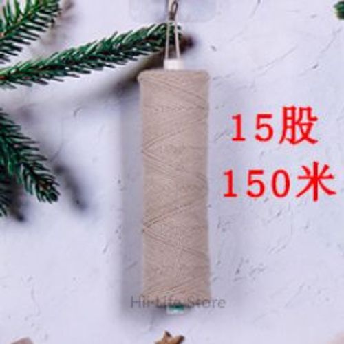 Multi-strand Cotton Woven Scented Candle Line Smokeless Wax Core Handmade Candle Making Supplies Candle Accessories - Type 15 shares 150m
