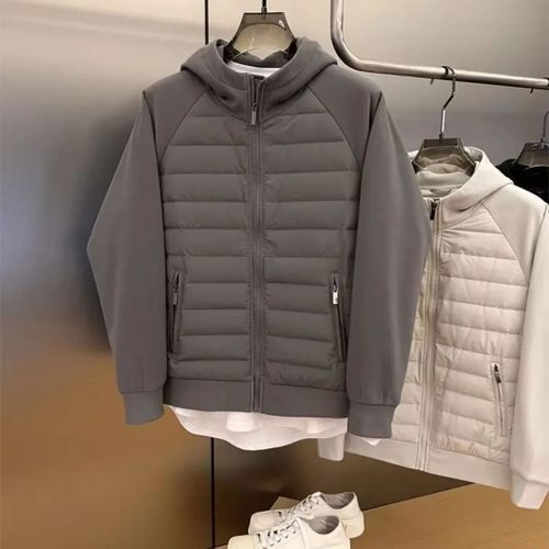 Chimlightweight-Cardigan Rembourré À Capuche Pour Homme,Veste Assortie Pour Couple,Automne,Hiver,2024
