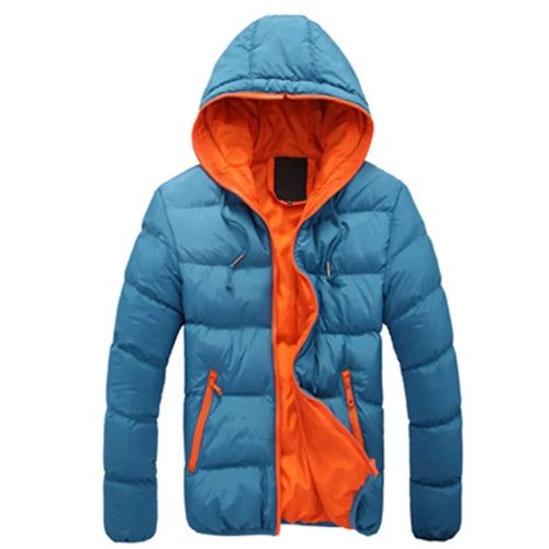Manteau En Coton À Capuche Pour Hommes,Veste Rembourrée En Duvet De Style Coréen,Parkas Régulières Décontractées Pour Étudiants,Hiver