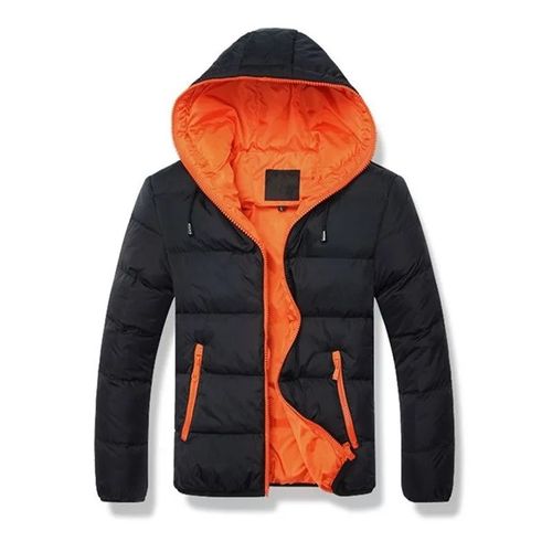 Manteau En Coton À Capuche Pour Hommes,Veste Rembourrée En Duvet De Style Coréen,Parkas Régulières Décontractées Pour Étudiants,Hiver