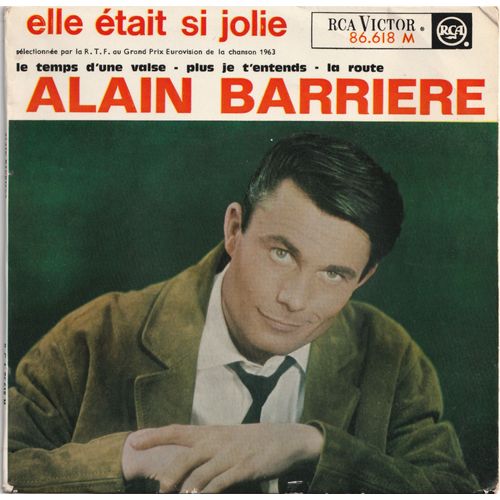 Alain-Barriere Rca Victor 86.618 M - Elle Etait Si Jolie