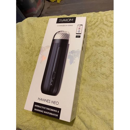 Sextoy Homme « Svacom Hannes Neo » (Masturbateur Automatisé Et Connecté)