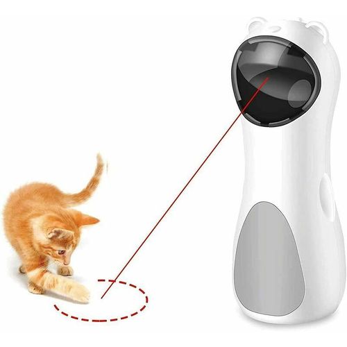 Jouet Laser Automatique Pour Chat, Jouets Laser Interactifs Pour Chat, Formation De Capture Rotative, Positionnement Élevé