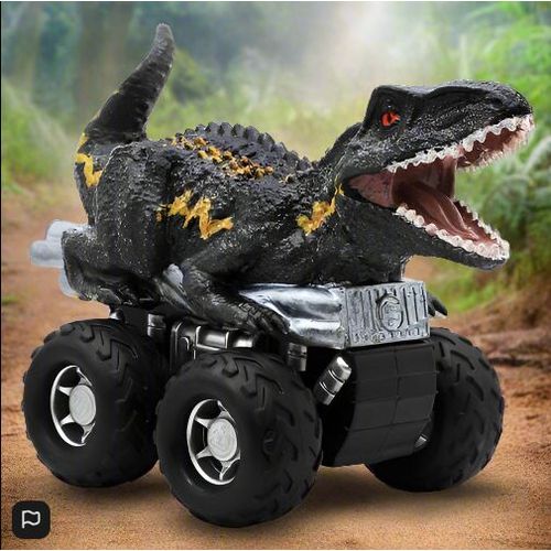 Jurassic World Zoom Riders Pull-Back Powered Car Indoraptor