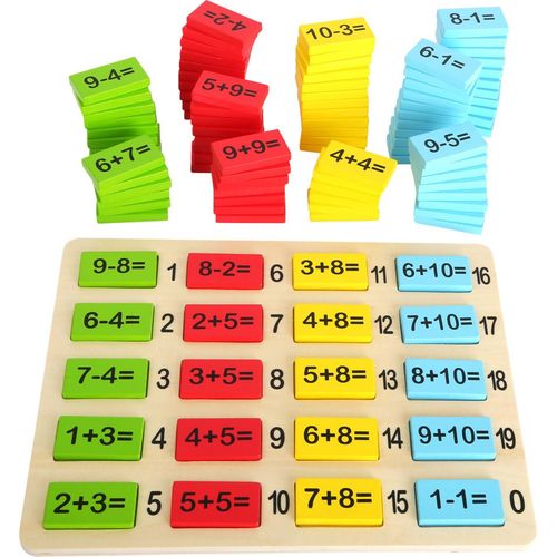 Plaquettes De Calcul - Apprendre À Calculer - En Bois - Legler Small Foot
