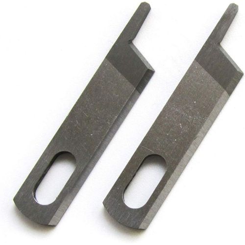 Lot de 2 lames supérieures pour surjeteuse Singer 14U,14 CG,14SH,Consew,Riccar Lock,Pfaff #412585.[Y1205]