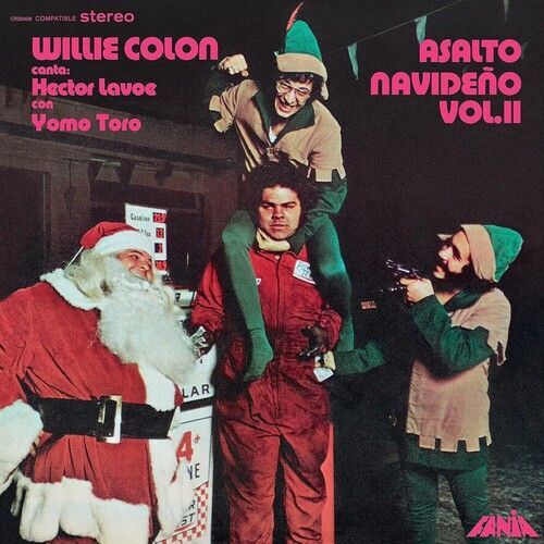 Willie Colón - Asalto Navideno Vol. Ii [Vinyl Lp] Colored Vinyl, Green, Ltd Ed