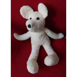 Souris Nounours Ivoire Rose