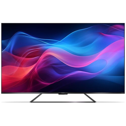 Sharp 55GR8265E 55" (139 cm) 4K Ultra HD QLED Smart Google Frameless TV, 144Hz, Dolby Vision IQ, Dolby Atmo