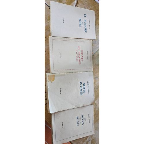 Ensemble De Livres De Poèmes De Marie Noël
