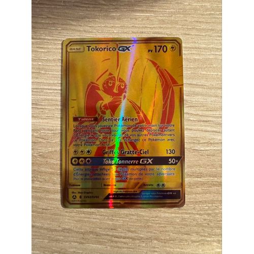 Carte Pokémon Tokorico Gx