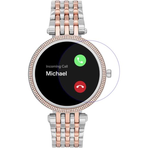 Protection D'écran En Verre Trempé Pour Montre Connectée Michael Kors Women Gen 5e Darci - Épaisseur De 0,33 Mm - Verre Véritable(Q1023)