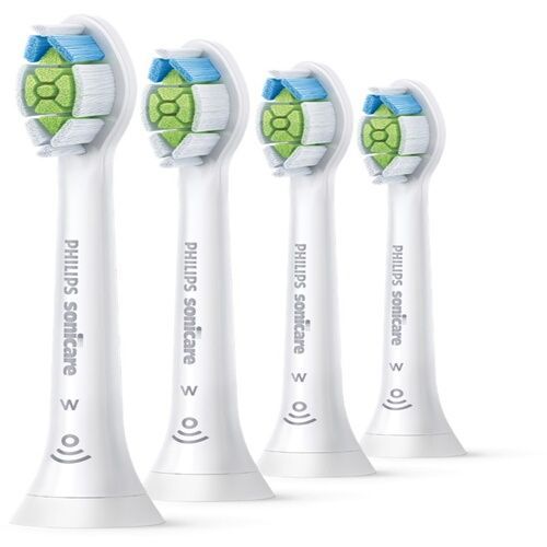 Tête de brosse à dents Philips Sonicare HX6064/10 - Pack de 4 brossettes dentaires - Blanc